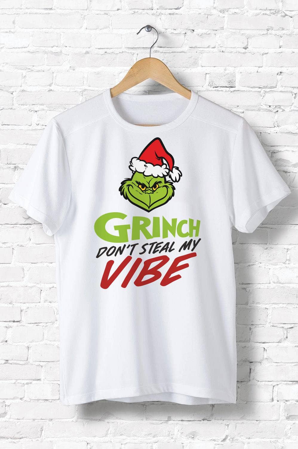 ShopLukeGifts - Grinch Don't Steal My Vibe Shirt, Funny Grinch Shirt, Xmas