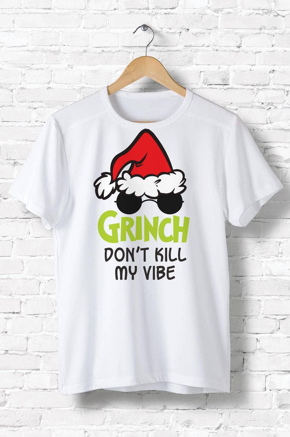 ShopLukeGifts - Grinch Don't Kill My Vibe Shirt, Grinch Shirt, Funny Xmas